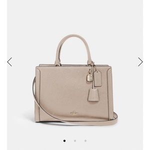 Coach Zoe Carryall in Taupe